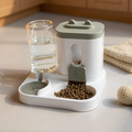 PawPace 2-in-1 Gravity Feeder & Waterer