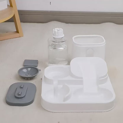 PawPace 2 in 1 Automatic Pet Feeder & Water Fountain